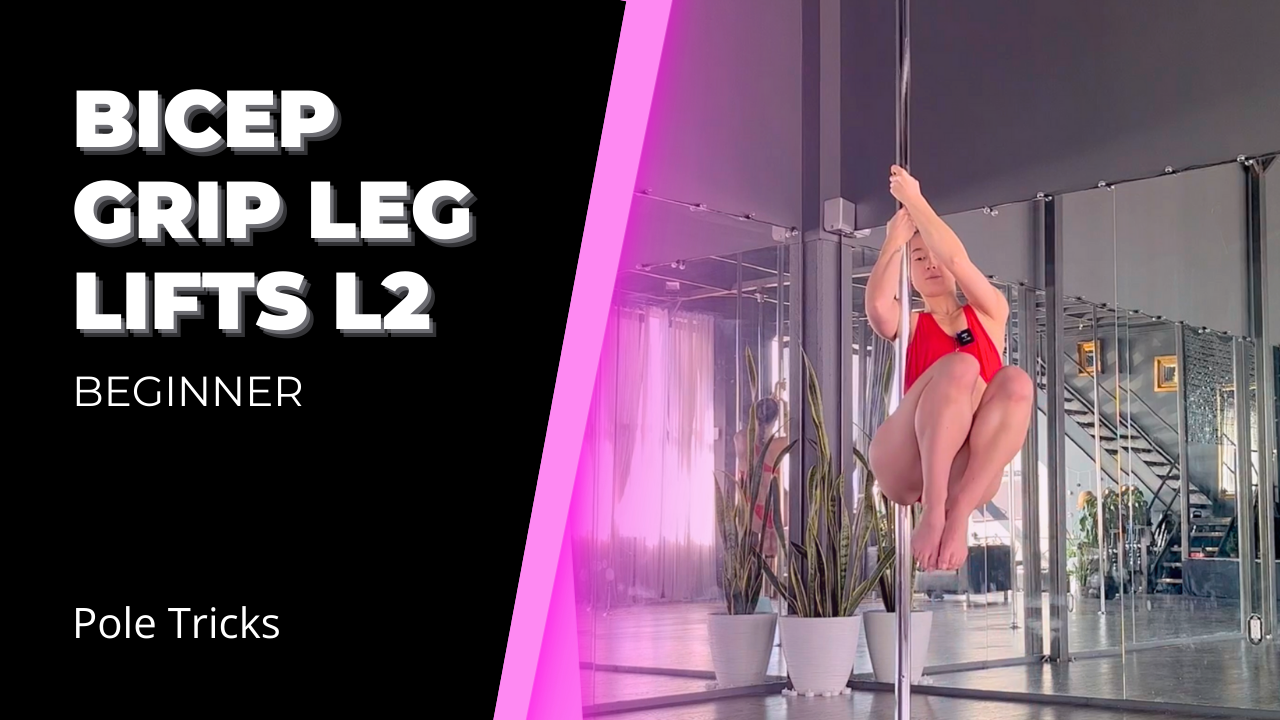 Bicep Grip Leg Lifts L2 - Tuck