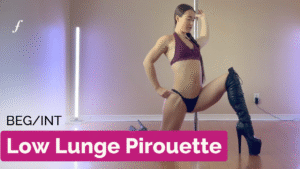 Low Lunge Pirouette