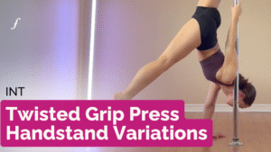 Twisted Grip Split Handstand Variations